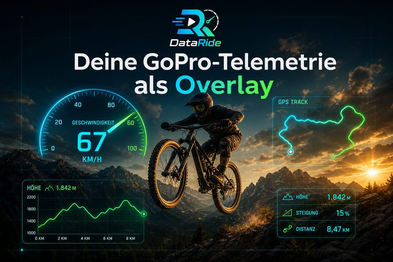 Deine GoPro-Telemetrie als Overlay