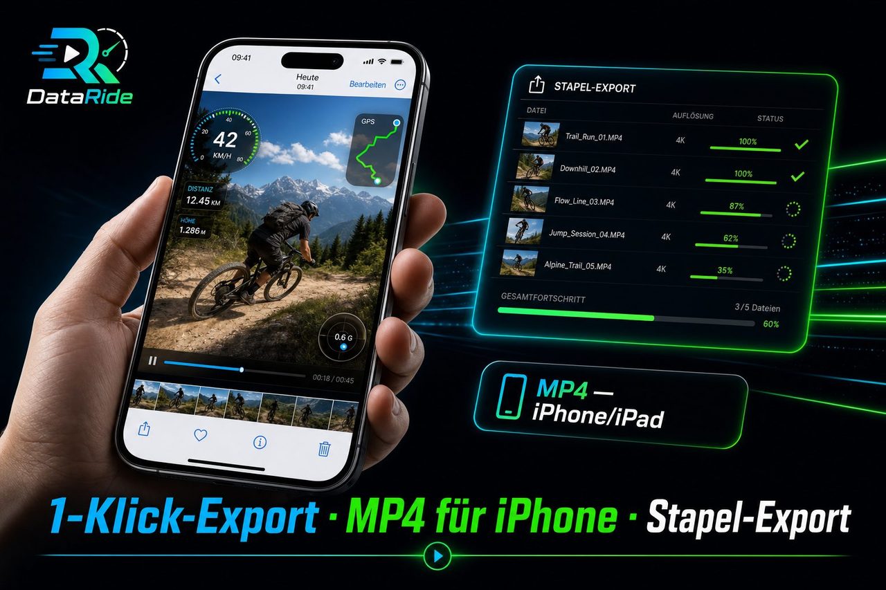 1-Klick-Export und Stapel-Export