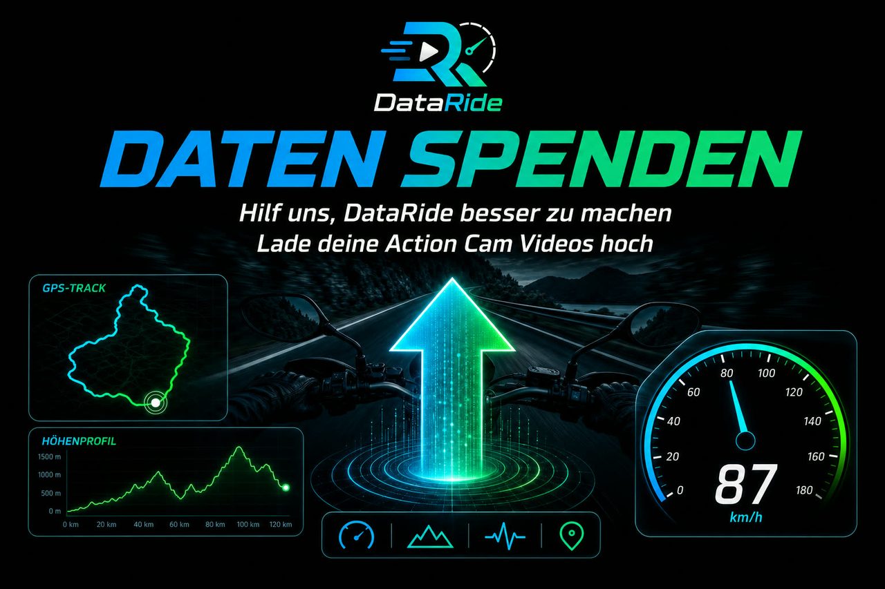 Daten Spenden – Action Cam Videos beisteuern